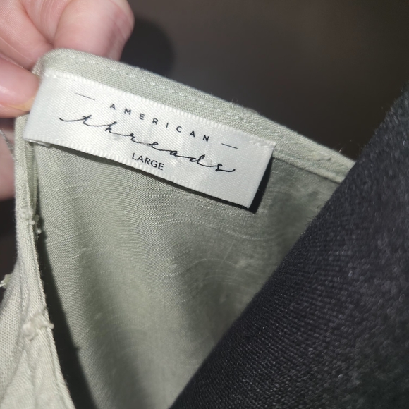 American Threads Sage Wrap Top - Picture 4 of 4